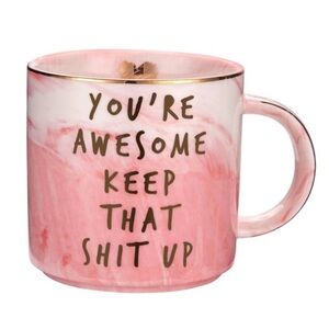 Pink Motivational 12 oz Mug